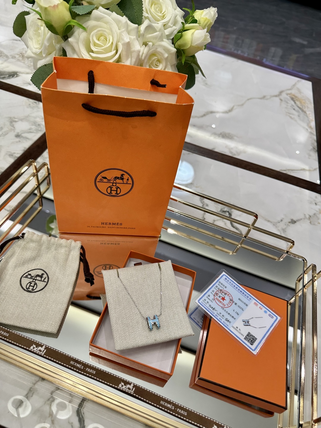 HERMES jewelry model 46